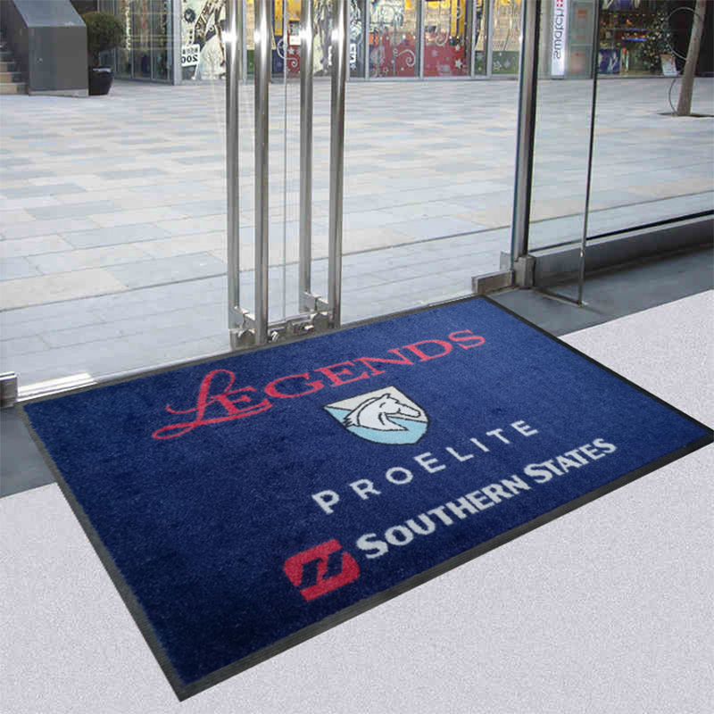 Personalized Floor Logo Mat for Shops and Business Entrances